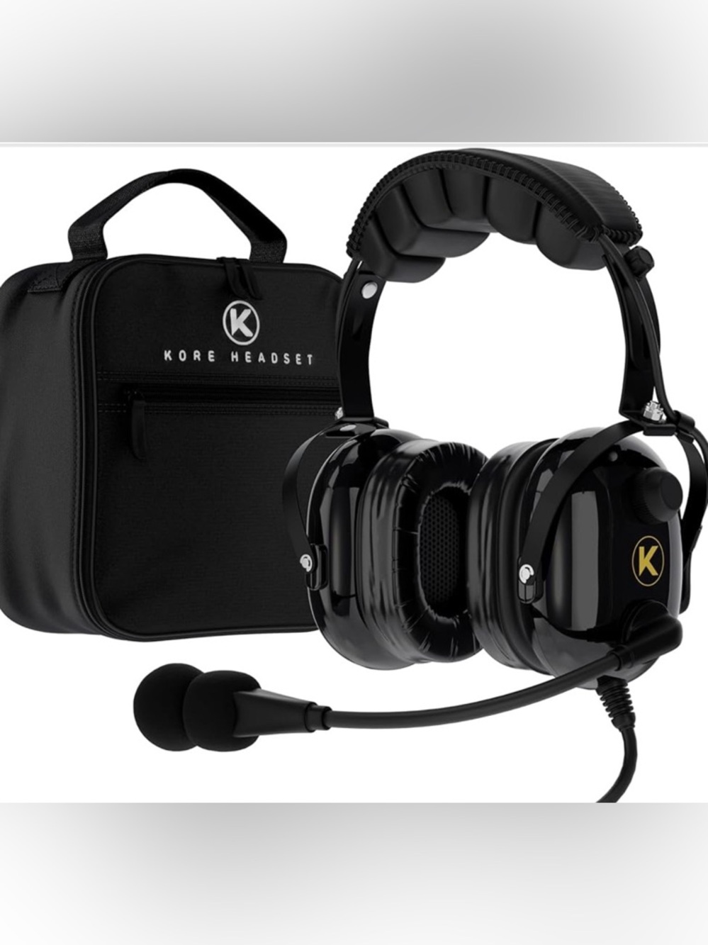 KA-1 General Aviation Headset for Pilots
